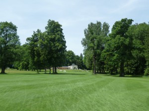 Clubhaus Golfclub Schloss Maxlrain von Loch 18