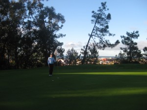 Was gibt es schöneres als Golfen in der Morgensonne